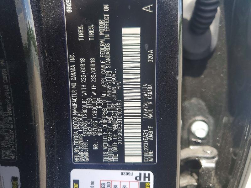 Aukcja sprzedaży 2026 Lexus Nx, vin: 2T2GGCEZ9TC100493, numer aukcji: 59343416