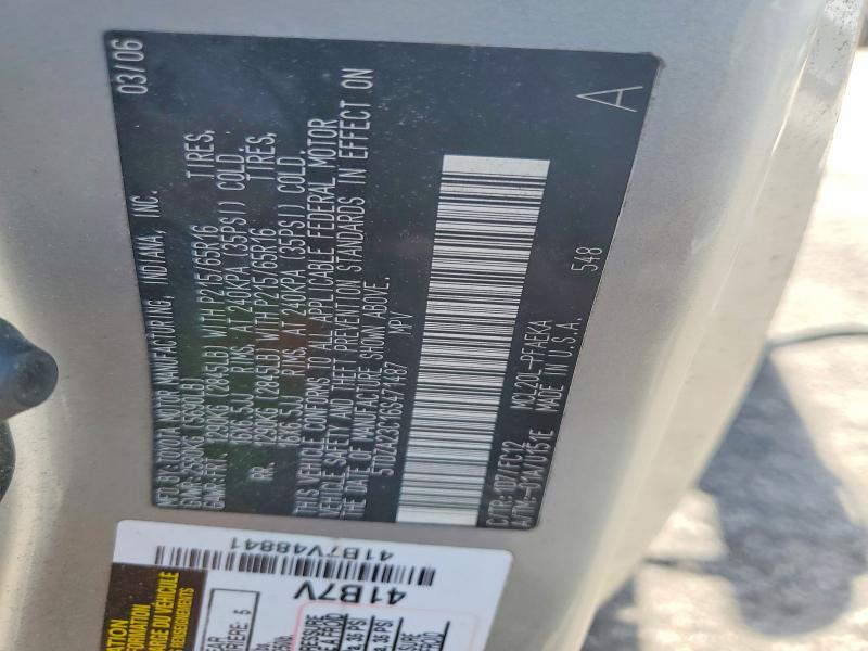 Продаж на аукціоні авто 2006 Toyota Sienna, vin: 5TDZA23C16S471487, номер лоту: 61382016