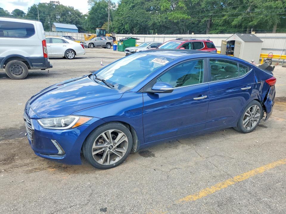 2017 Hyundai Elantra მანქანა იყიდება აუქციონზე, vin: 5NPD84LF3HH017424, აუქციონის ნომერი: 59632636