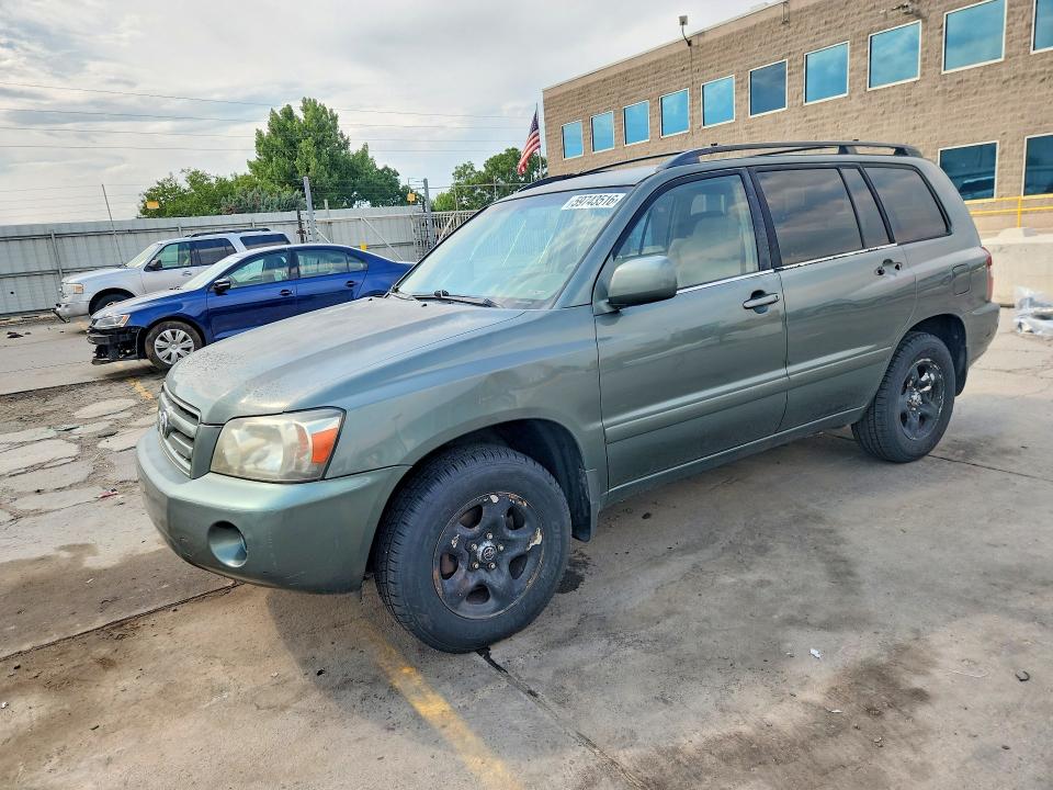 Auction sale of the 2004 Toyota Highlander, vin: JTEGD21A440102487, lot number: 59743516