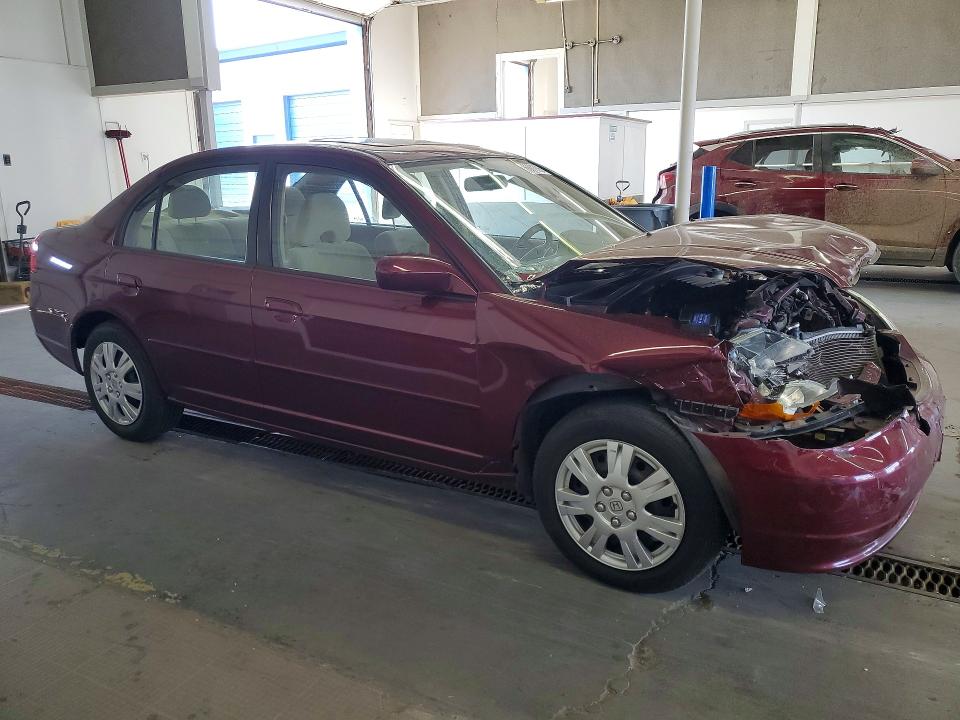 60872806 :رقم المزاد ، 2HGES26713H625024 vin ، 2003 Honda Civic مزاد بيع