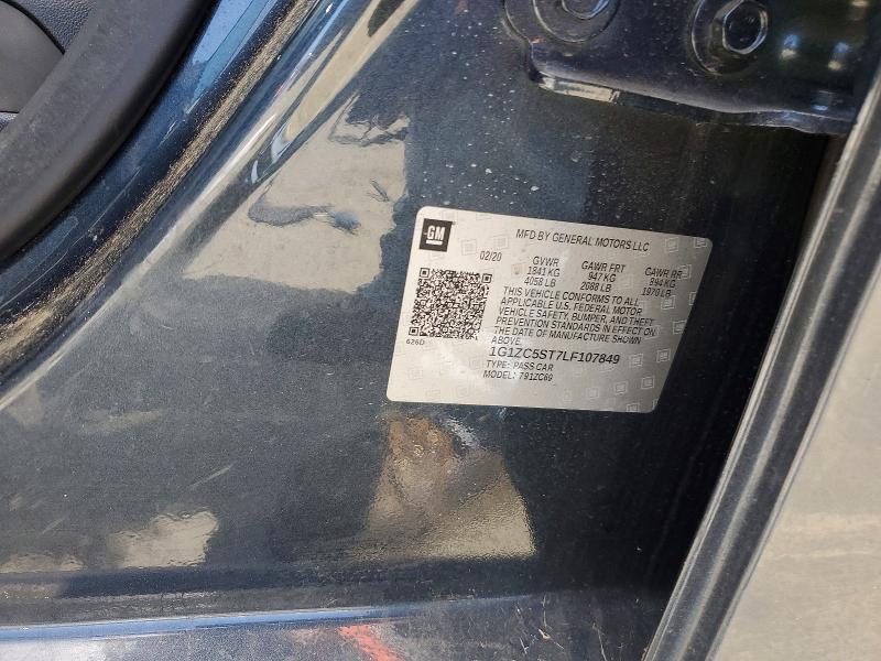 59892416 :رقم المزاد ، 1G1ZC5ST7LF107849 vin ، 2020 Chevrolet Malibu مزاد بيع
