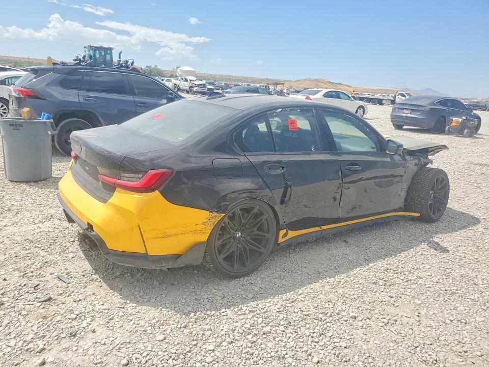 2022 Bmw M3 მანქანა იყიდება აუქციონზე, vin: WBS43AY04NFM22983, აუქციონის ნომერი: 60502426