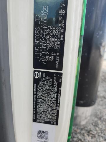 61469396 :رقم المزاد ، JHHSDM2H5HK004825 vin ، 2017 Hino 195 مزاد بيع