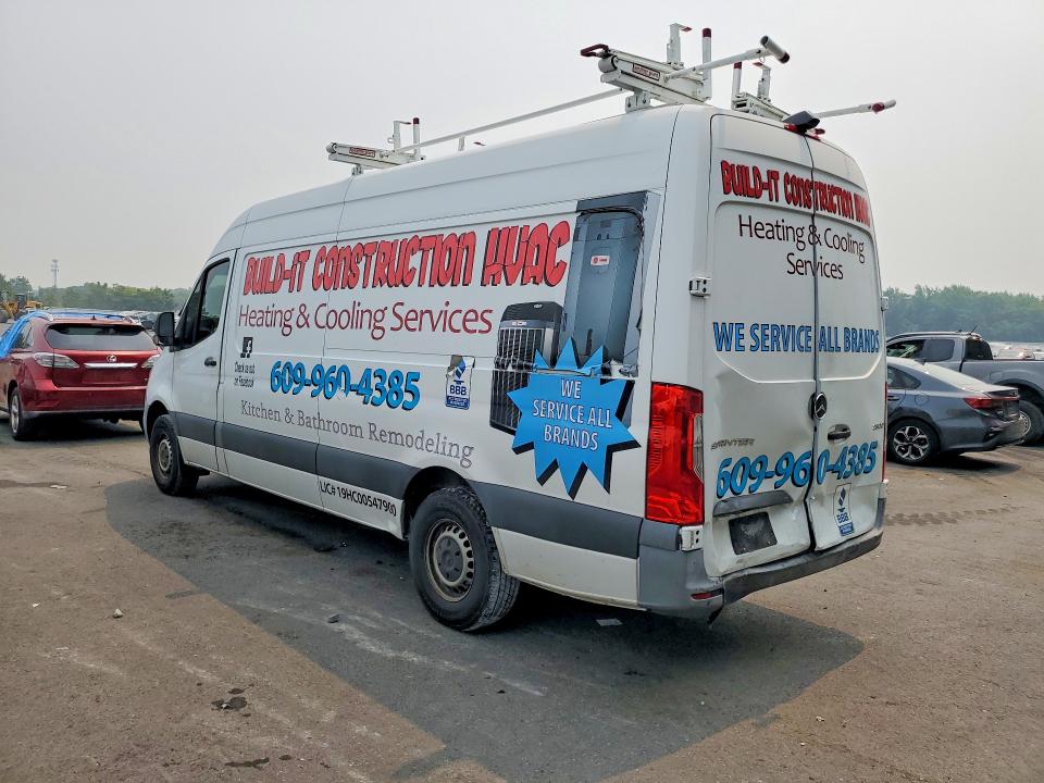 2019 Mercedes-benz Sprinter მანქანა იყიდება აუქციონზე, vin: WD4PF1CD7KT008069, აუქციონის ნომერი: 61118236