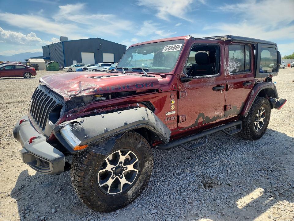 Aukcja sprzedaży 2021 Jeep Wrangler Unlimited, vin: 1C4HJXFN2MW783689, numer aukcji: 59686846