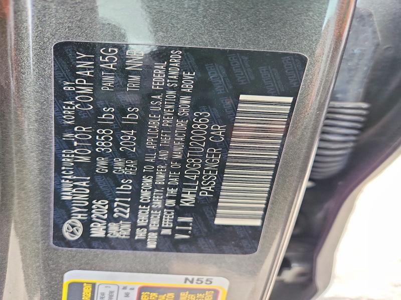Продаж на аукціоні авто 2026 Hyundai Elantra, vin: KMHLL4DG8TU200863, номер лоту: 62066216