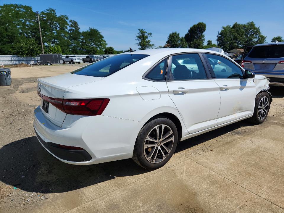 61661716 :رقم المزاد ، 3VWBX7BU7SM026251 vin ، 2025 Volkswagen Jetta مزاد بيع