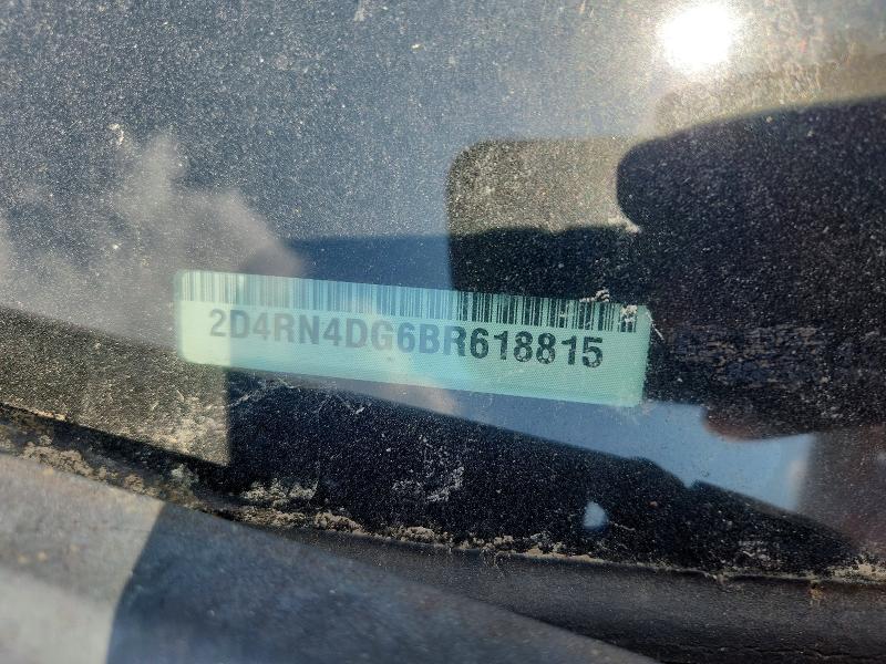 Продажа на аукционе авто 2011 Dodge Grand Caravan, vin: 2D4RN4DG6BR618815, номер лота: 60014166