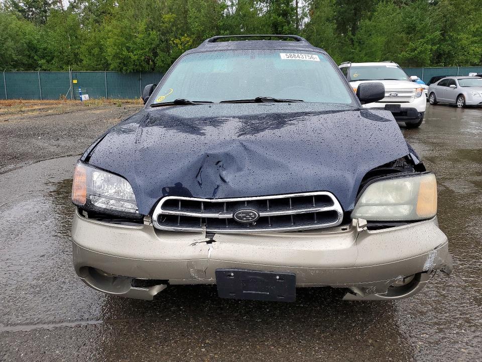 58843756 :رقم المزاد ، 4S3BH665527634101 vin ، 2002 Subaru Legacy مزاد بيع