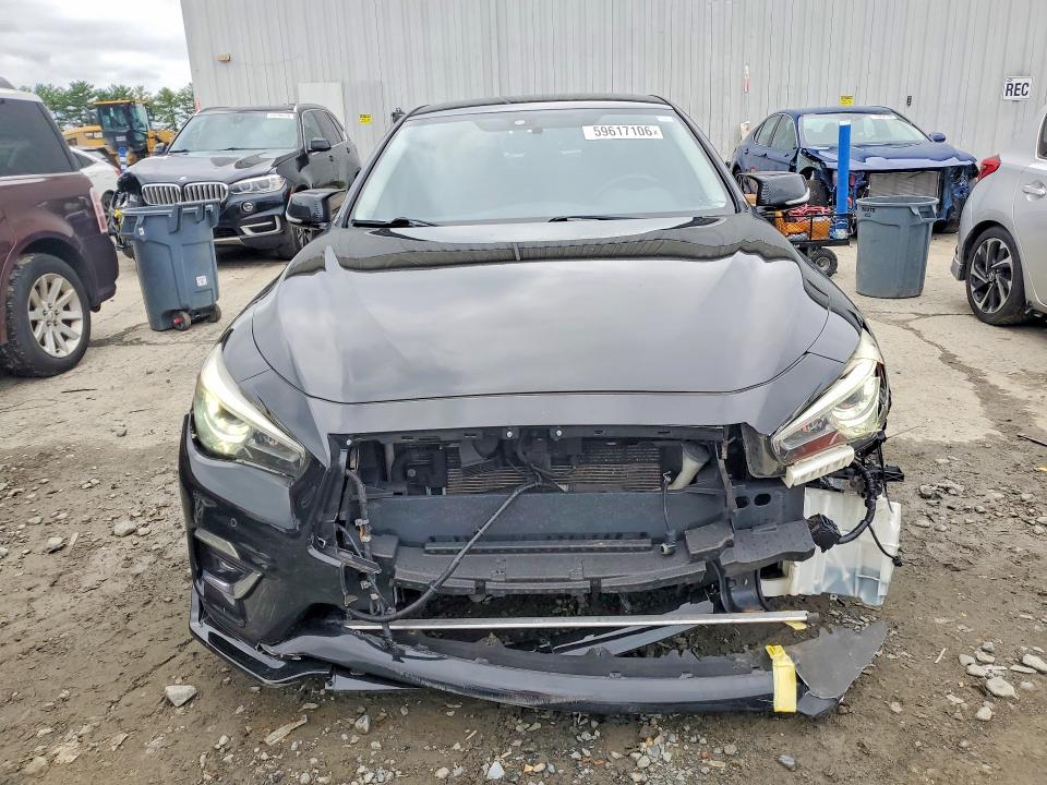 2018 Infiniti Q50 მანქანა იყიდება აუქციონზე, vin: JN1EV7AR6JM431792, აუქციონის ნომერი: 59617106