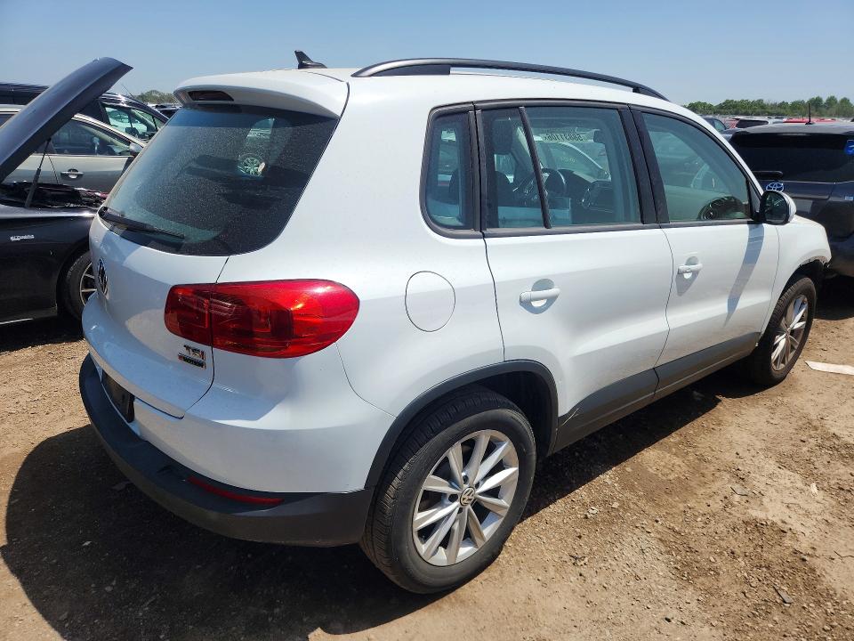 Auction sale of the 2018 Volkswagen Tiguan Limited, vin: WVGBV7AX5JK005078, lot number: 58831106