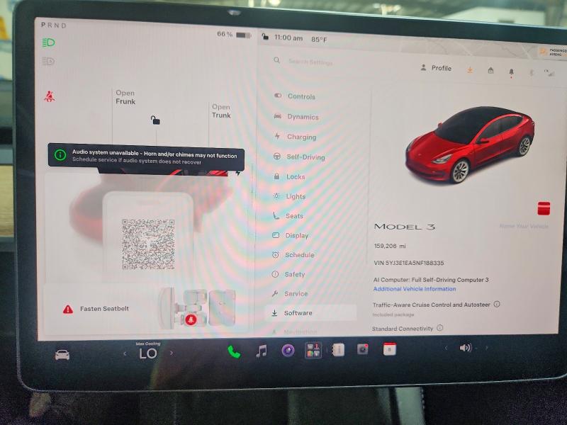 2022 Tesla Model 3 მანქანა იყიდება აუქციონზე, vin: 5YJ3E1EA5NF188335, აუქციონის ნომერი: 59914936