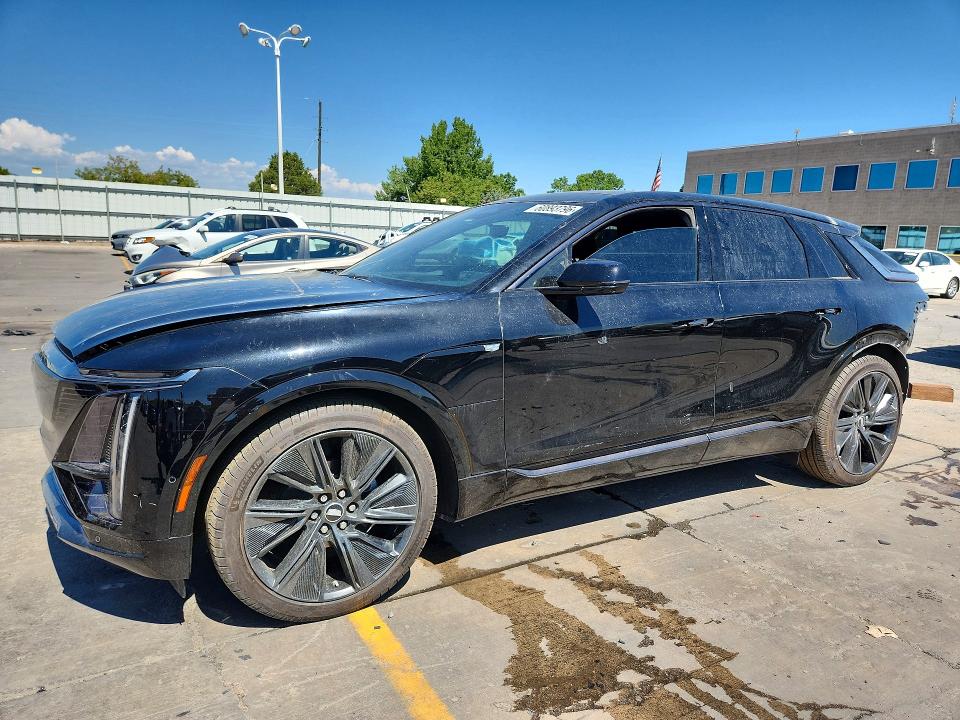 2024 Cadillac Lyriq მანქანა იყიდება აუქციონზე, vin: 1GYKPWRLXRZ111100, აუქციონის ნომერი: 60893796
