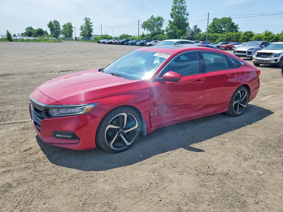 58806526 :رقم المزاد ، 1HGCV1E30JA801676 vin ، 2018 Honda Accord مزاد بيع