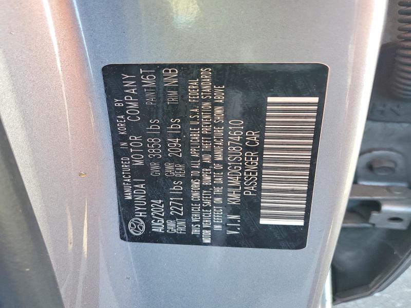 Продажа на аукционе авто 2025 Hyundai Elantra, vin: KMHLM4DG1SU874610, номер лота: 62639866