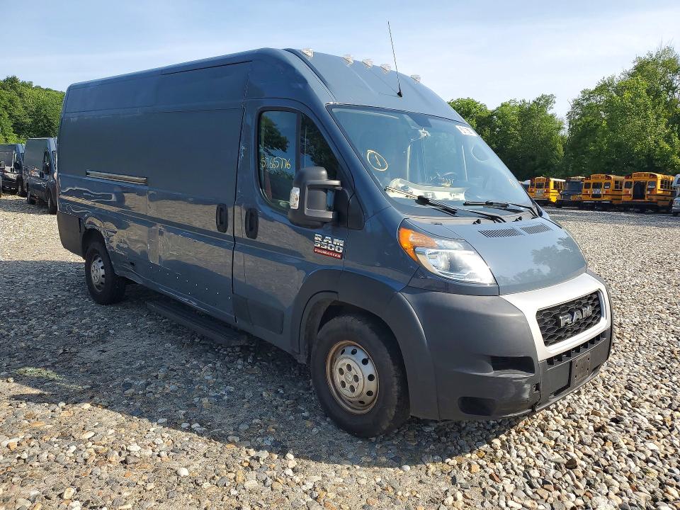 2020 Ram Promaster 3500 მანქანა იყიდება აუქციონზე, vin: 3C6URVJG8LE140591, აუქციონის ნომერი: 57665776