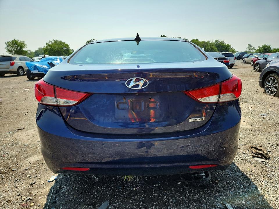 Продаж на аукціоні авто 2013 Hyundai Elantra, vin: 5NPDH4AE6DH280169, номер лоту: 62009706