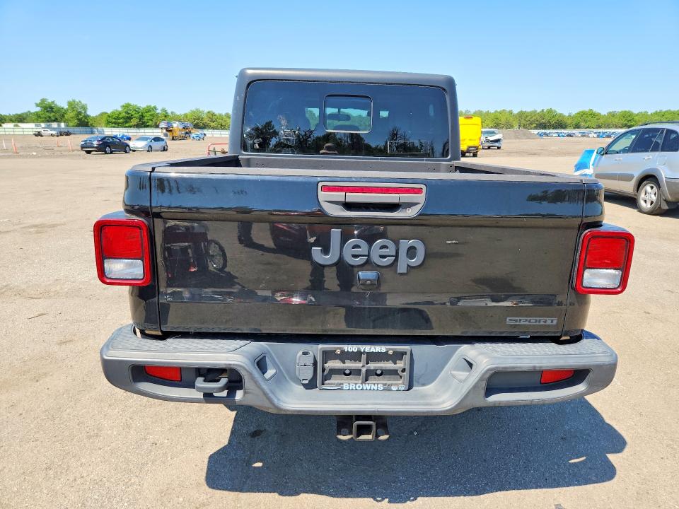 60196946 :رقم المزاد ، 1C6JJTAG7LL108317 vin ، 2020 Jeep Gladiator مزاد بيع