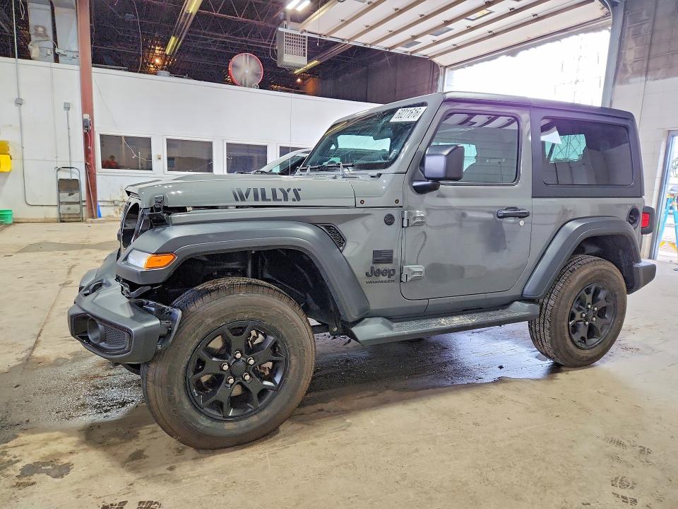 60211616 :رقم المزاد ، 1C4GJXAG6NW186096 vin ، 2022 Jeep Wrangler مزاد بيع