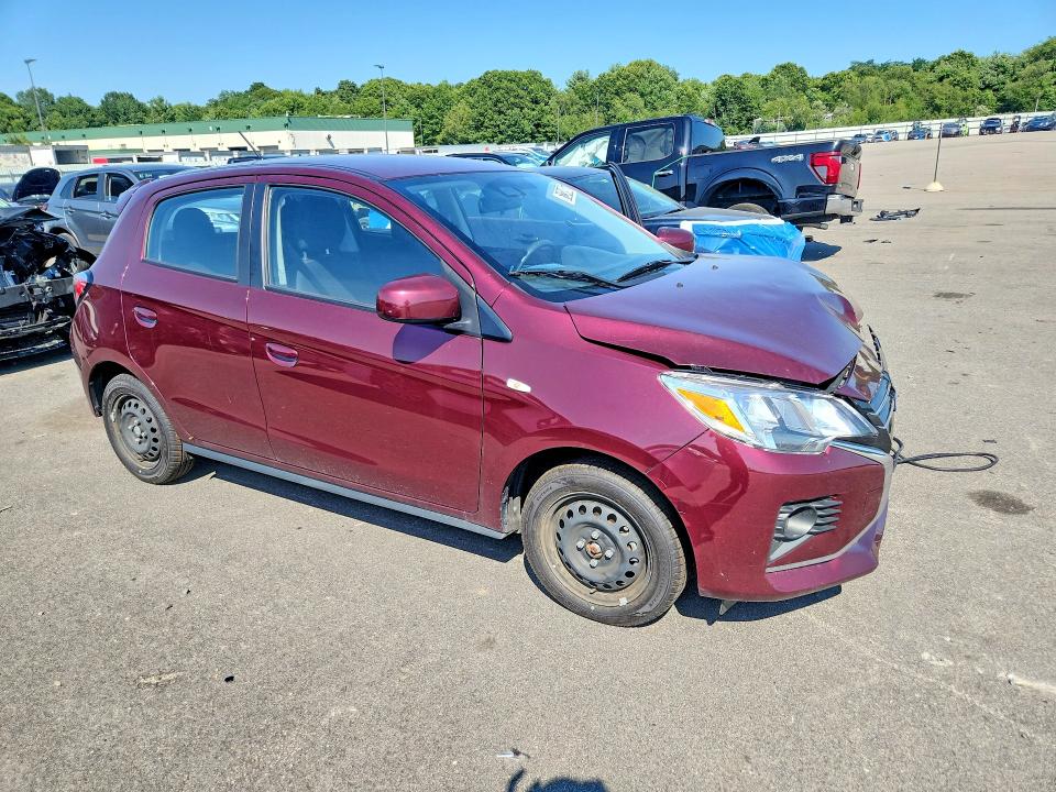 61234906 :رقم المزاد ، ML32AUHJ2RH019063 vin ، 2024 Mitsubishi Mirage مزاد بيع