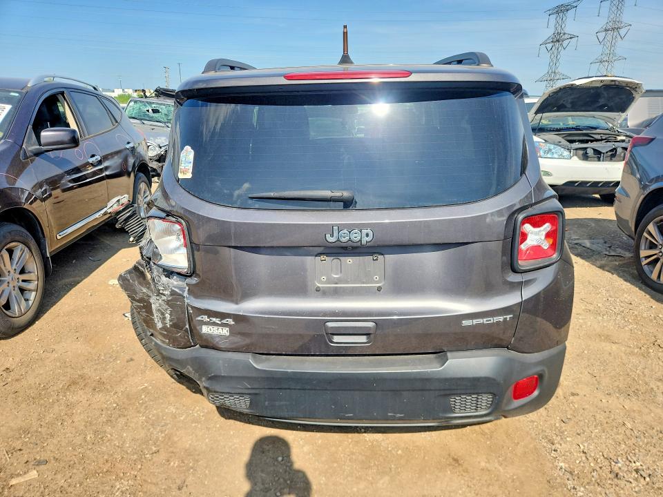 58927266 :رقم المزاد ، ZACNJBAB4KPJ92421 vin ، 2019 Jeep Renegade مزاد بيع