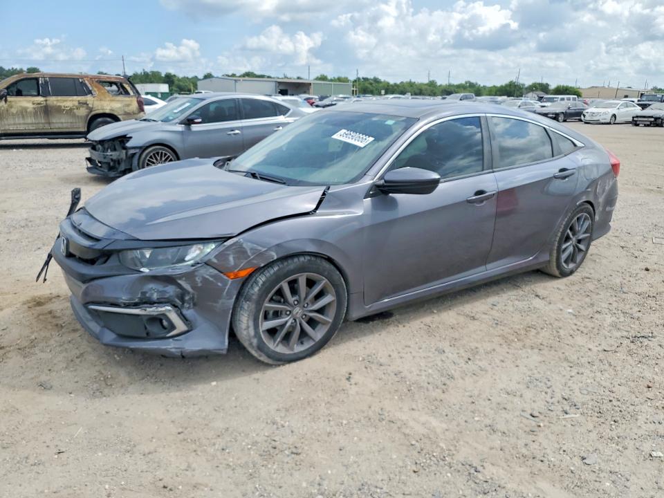 59690666 :رقم المزاد ، JHMFC1F34KX014274 vin ، 2019 Honda Civic مزاد بيع