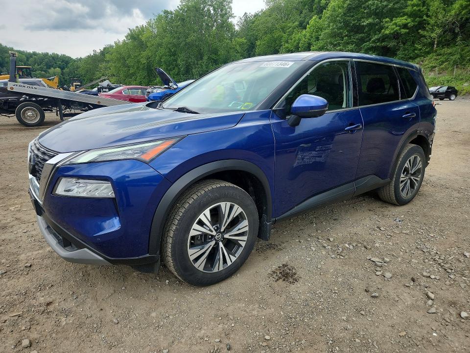 60671346 :رقم المزاد ، JN8AT3BB9MW217419 vin ، 2021 Nissan Rogue مزاد بيع