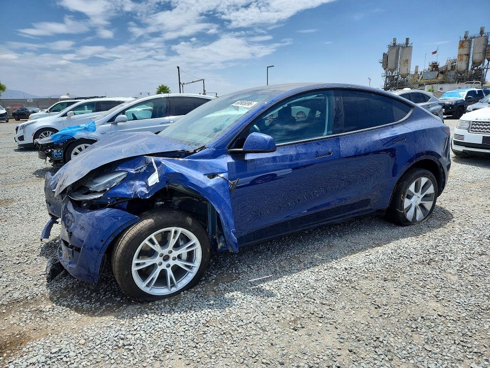 Продажа на аукционе авто 2022 Tesla Model Y, vin: 7SAYGDEE3NA006734, номер лота: 60885896