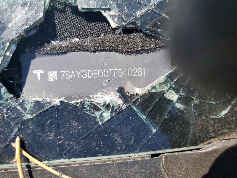 2026 Tesla Model Y მანქანა იყიდება აუქციონზე, vin: 7SAYGDED0TF540281, აუქციონის ნომერი: 60145436