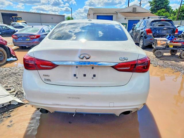 2018 Infiniti Q50 მანქანა იყიდება აუქციონზე, vin: JN1EV7AR8JM440638, აუქციონის ნომერი: 59775386