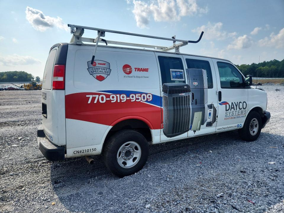 2019 Chevrolet Express G2500 მანქანა იყიდება აუქციონზე, vin: 1GCWGAFP5K1303241, აუქციონის ნომერი: 62575066