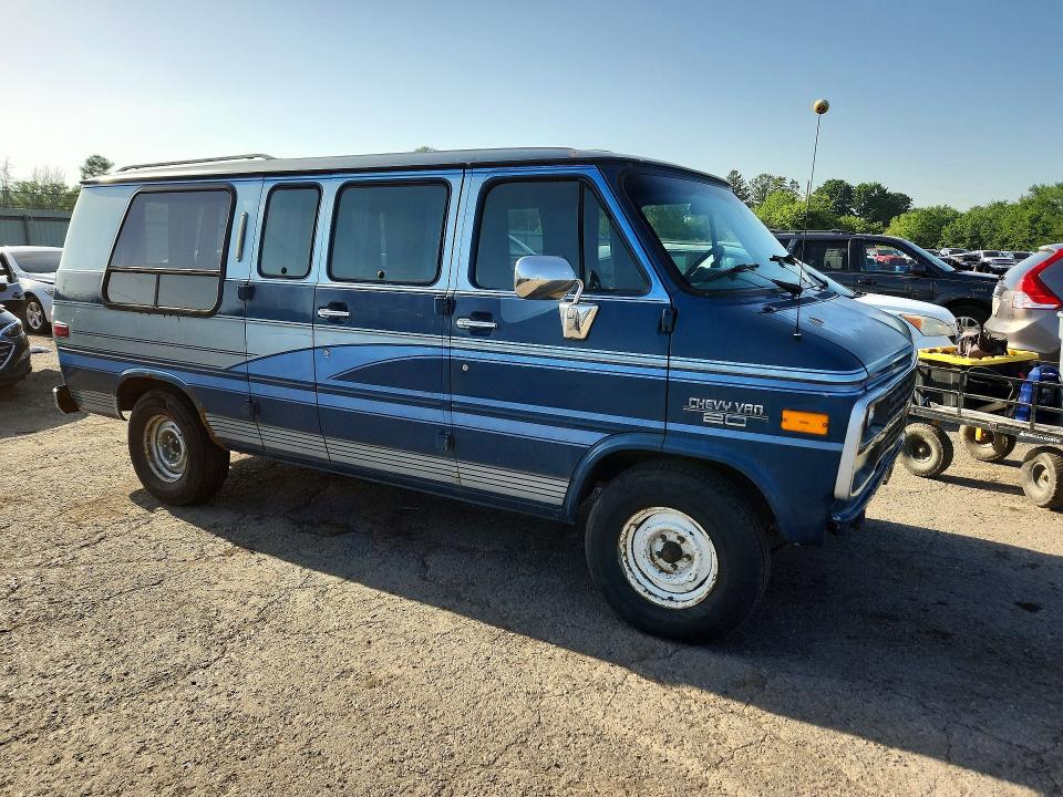 1993 Chevrolet G20 მანქანა იყიდება აუქციონზე, vin: 2GBEG25K4P4150153, აუქციონის ნომერი: 59282526