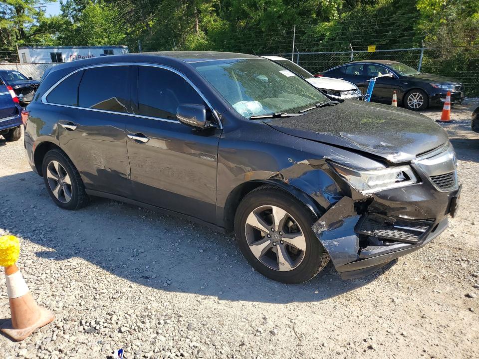 2016 Acura Mdx მანქანა იყიდება აუქციონზე, vin: 5FRYD4H23GB028874, აუქციონის ნომერი: 62643136