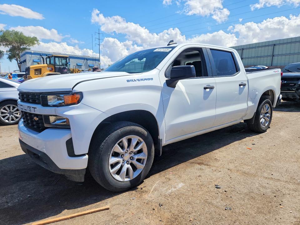 59121326 :رقم المزاد ، 3GCPYBEH5MG176092 vin ، 2021 Chevrolet Silverado مزاد بيع
