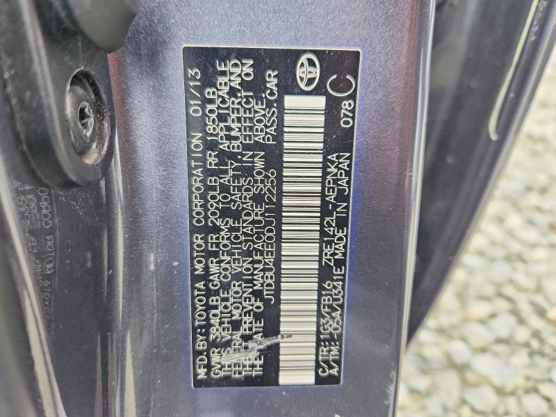Продажа на аукционе авто 2013 Toyota Corolla, vin: JTDBU4EE0DJ112256, номер лота: 61397336
