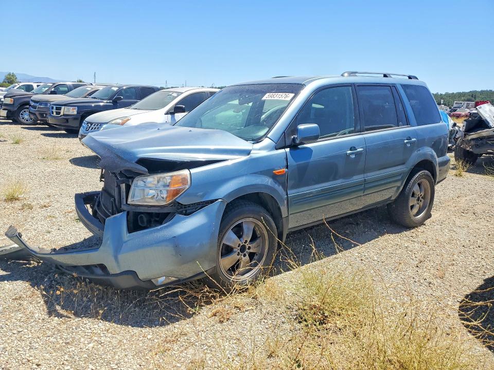 Продажа на аукционе авто 2007 Honda Pilot, vin: 2HKYF18537H517443, номер лота: 59831576