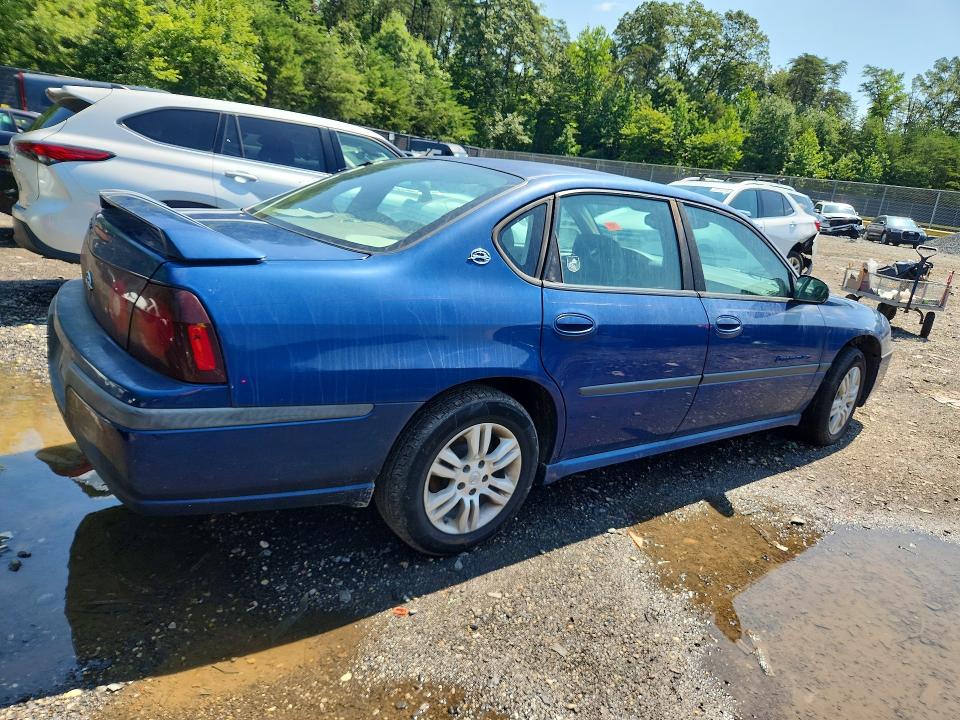 2003 Chevrolet Impala მანქანა იყიდება აუქციონზე, vin: 2G1WH52K339388083, აუქციონის ნომერი: 62439776
