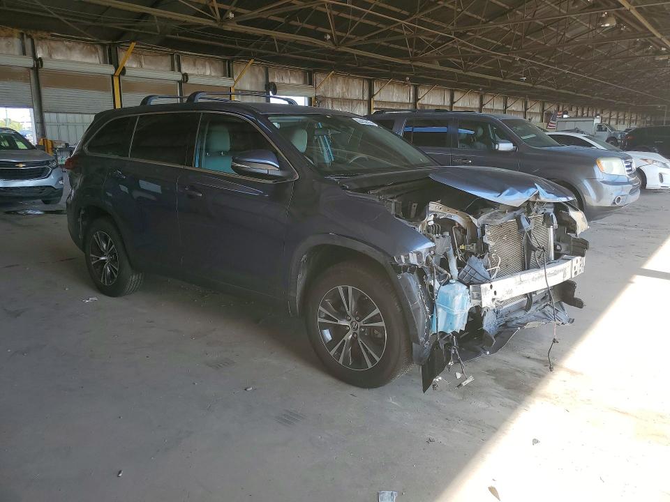 2019 Toyota Highlander მანქანა იყიდება აუქციონზე, vin: 5TDZZRFH0KS349027, აუქციონის ნომერი: 63433016