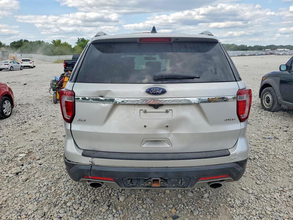 61533516 :رقم المزاد ، 1FM5K8D88JGC92547 vin ، 2018 Ford Explorer مزاد بيع
