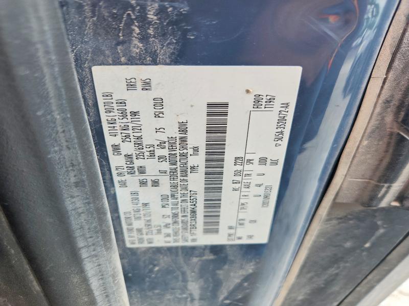 Aukcja sprzedaży 2021 Ford Transit, vin: 1FTBR3X86MKA55767, numer aukcji: 62471396
