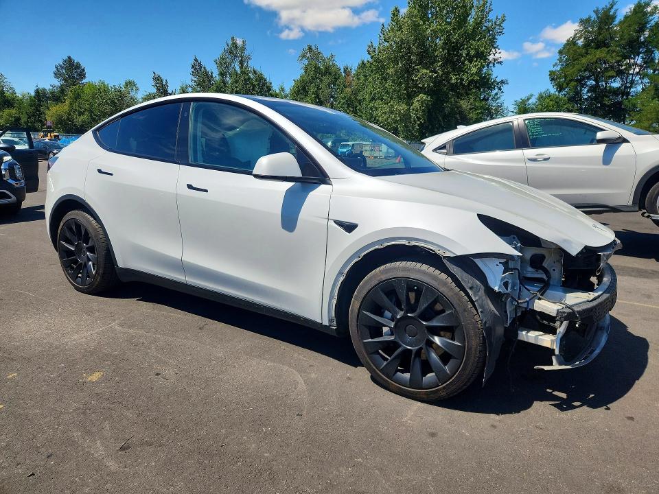 60512686 :رقم المزاد ، 7SAYGDEE8NF558491 vin ، 2022 Tesla Model Y مزاد بيع