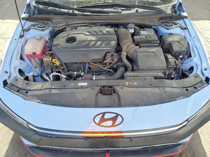 2025 Hyundai Elantra N მანქანა იყიდება აუქციონზე, vin: KMHLW4DK8SU026254, აუქციონის ნომერი: 60654016