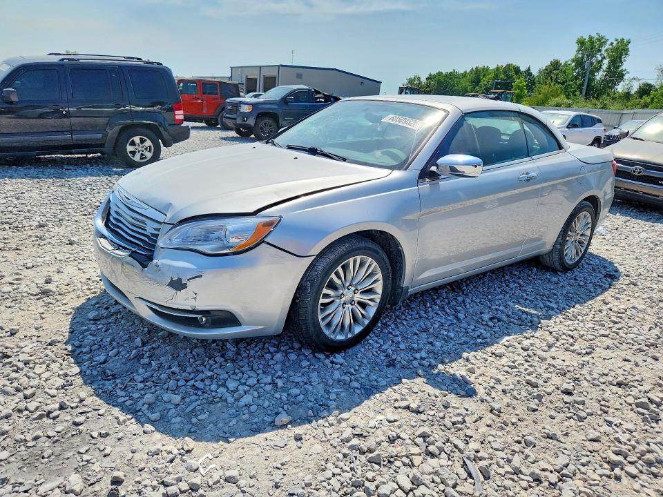 2011 Chrysler 200 Limited Fwd მანქანა იყიდება აუქციონზე, vin: 1C3BC7EGXBN581130, აუქციონის ნომერი: 60509326