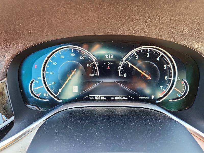 Aukcja sprzedaży 2019 Bmw 740, vin: WBA7E2C54KB454825, numer aukcji: 62445776