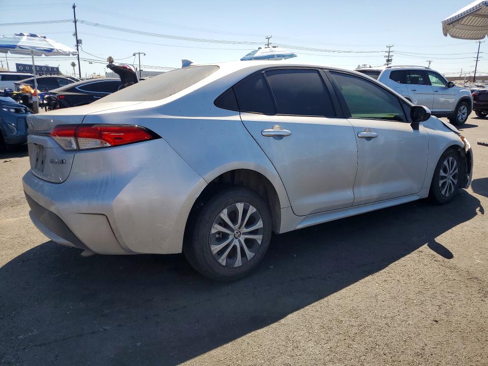 Продаж на аукціоні авто 2022 Toyota Corolla, vin: JTDEAMDE0N3010887, номер лоту: 61229786