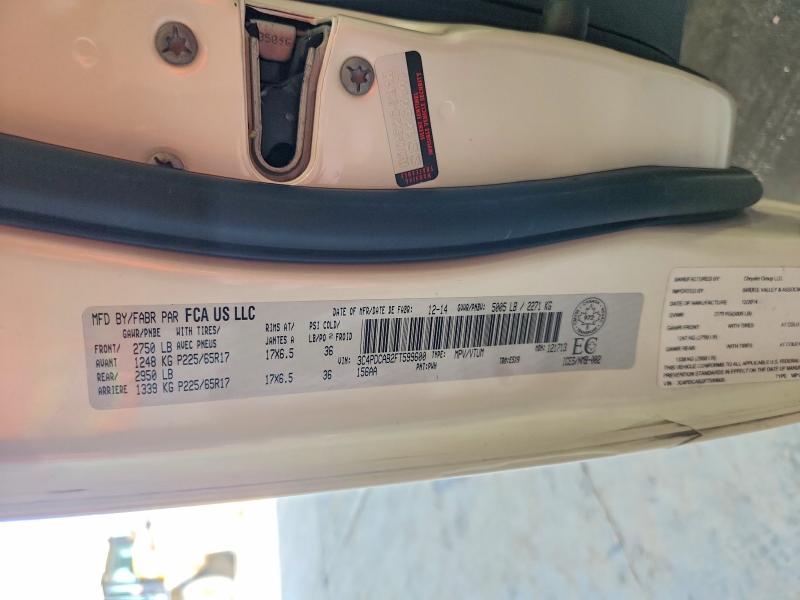 Продаж на аукціоні авто 2015 Dodge Journey, vin: 3C4PDCAB2FT599600, номер лоту: 62631006