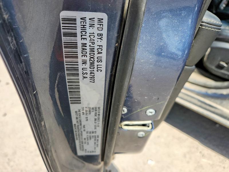 62882096 :رقم المزاد ، 1C4PJMDX2MD147977 vin ، 2021 Jeep Cherokee مزاد بيع