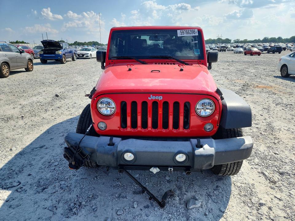 Продаж на аукціоні авто 2016 Jeep Wrangler, vin: 1C4AJWAG7GL305312, номер лоту: 59766396