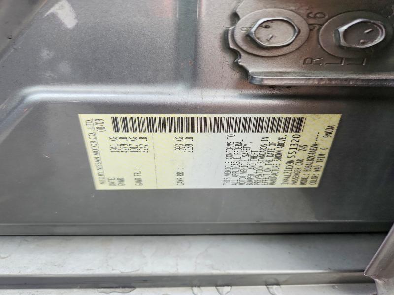62907036 :رقم المزاد ، 1N4AL21EX9N551320 vin ، 2009 Nissan Altima مزاد بيع